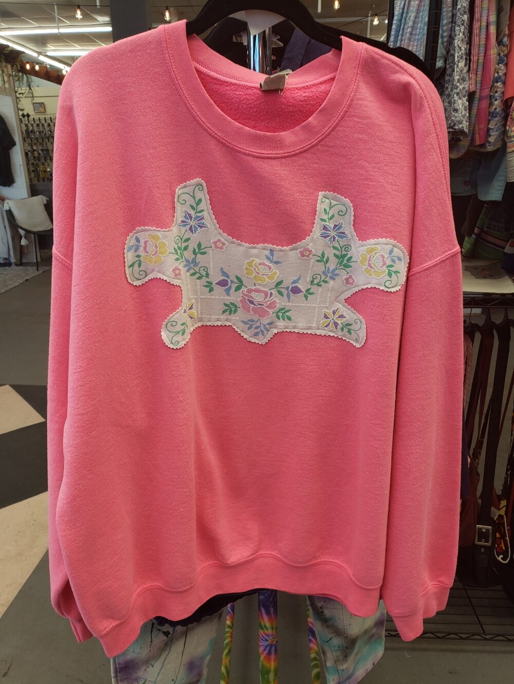 Upcycled Spring Sweatshirt
